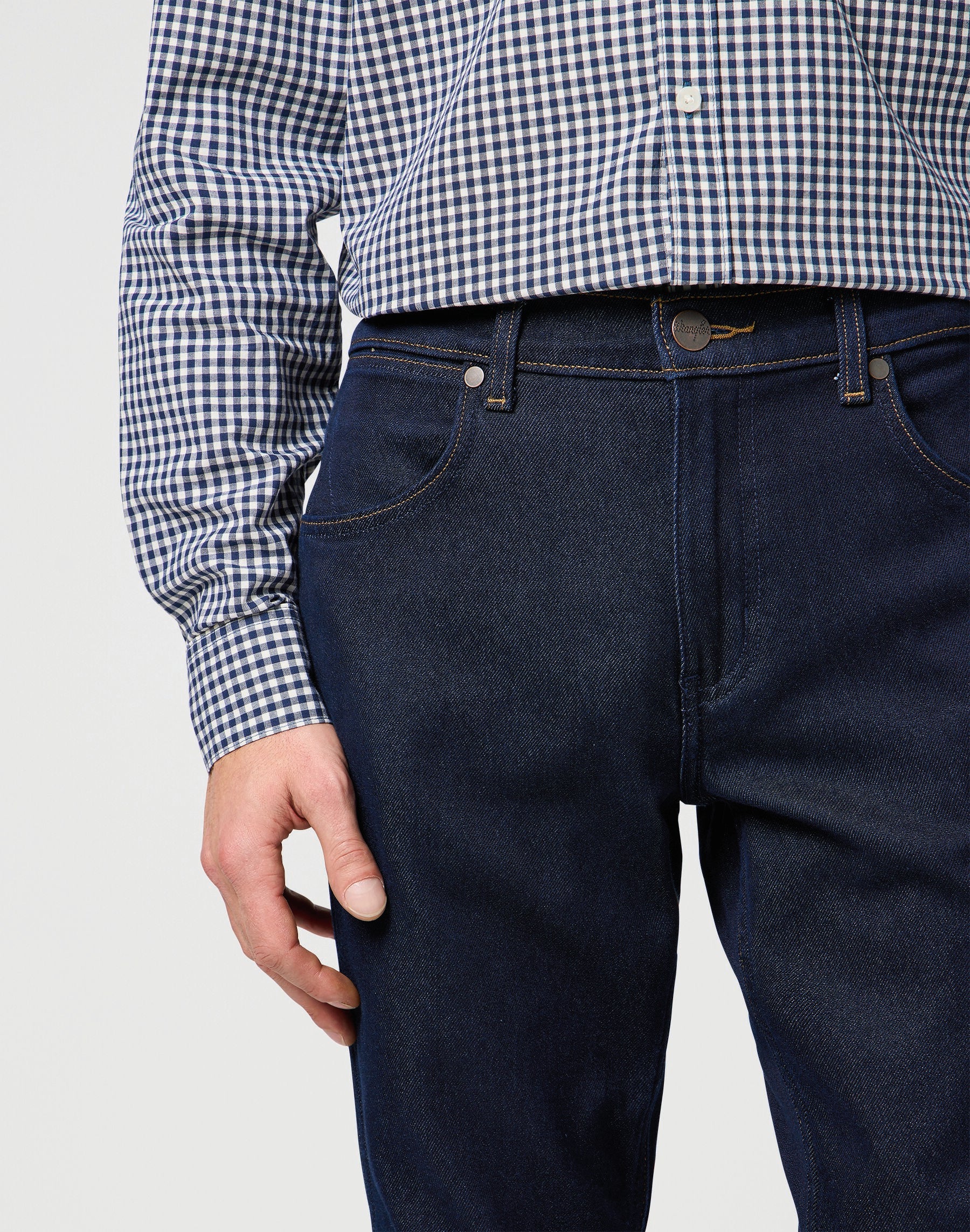 WRANGLER GREENSBORO - Midnight Chevron Blue - 112362557 von Wrangler