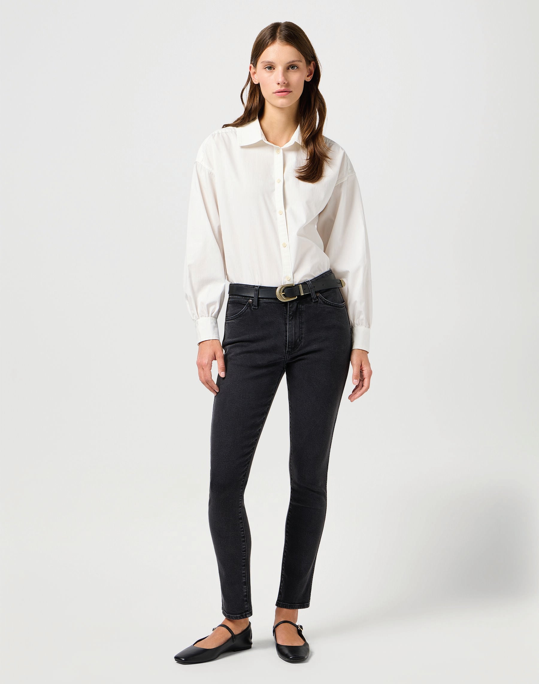 WRANGLER Sienna Slim Jeans - Midnight Ember Blue - 112362640 von Wrangler