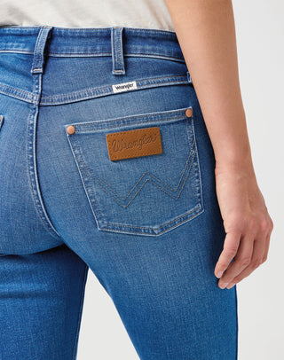WRANGLER Sienna Slim Jeans - Deep Ocean Wash - 112362641