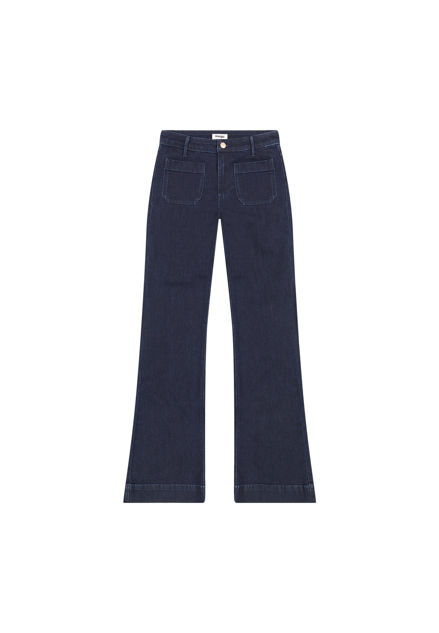 WRANGLER Flare Schlaghose - Midnight Indigo - 112362668 von Wrangler