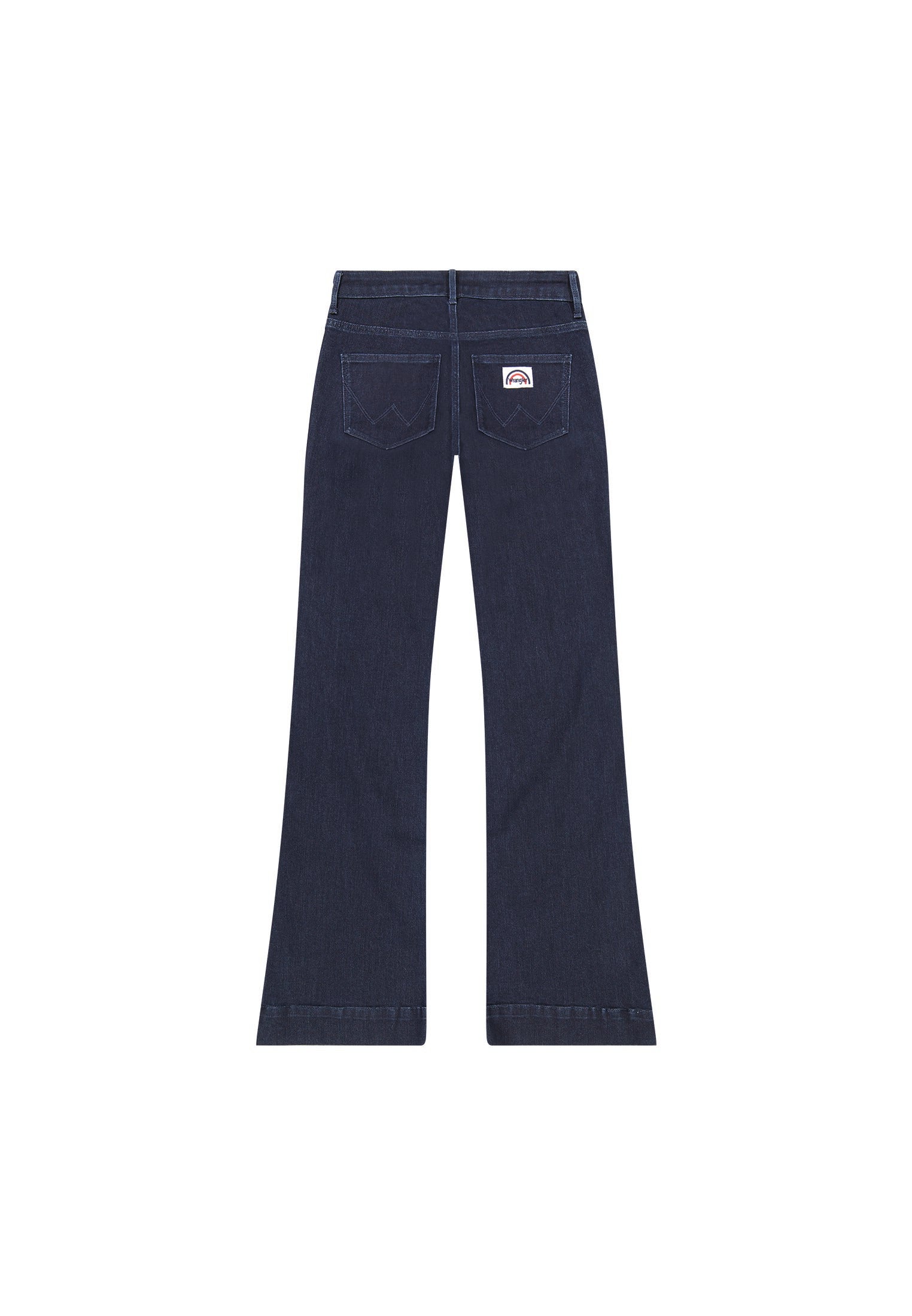 WRANGLER Flare Schlaghose - Midnight Indigo - 112362668 von Wrangler