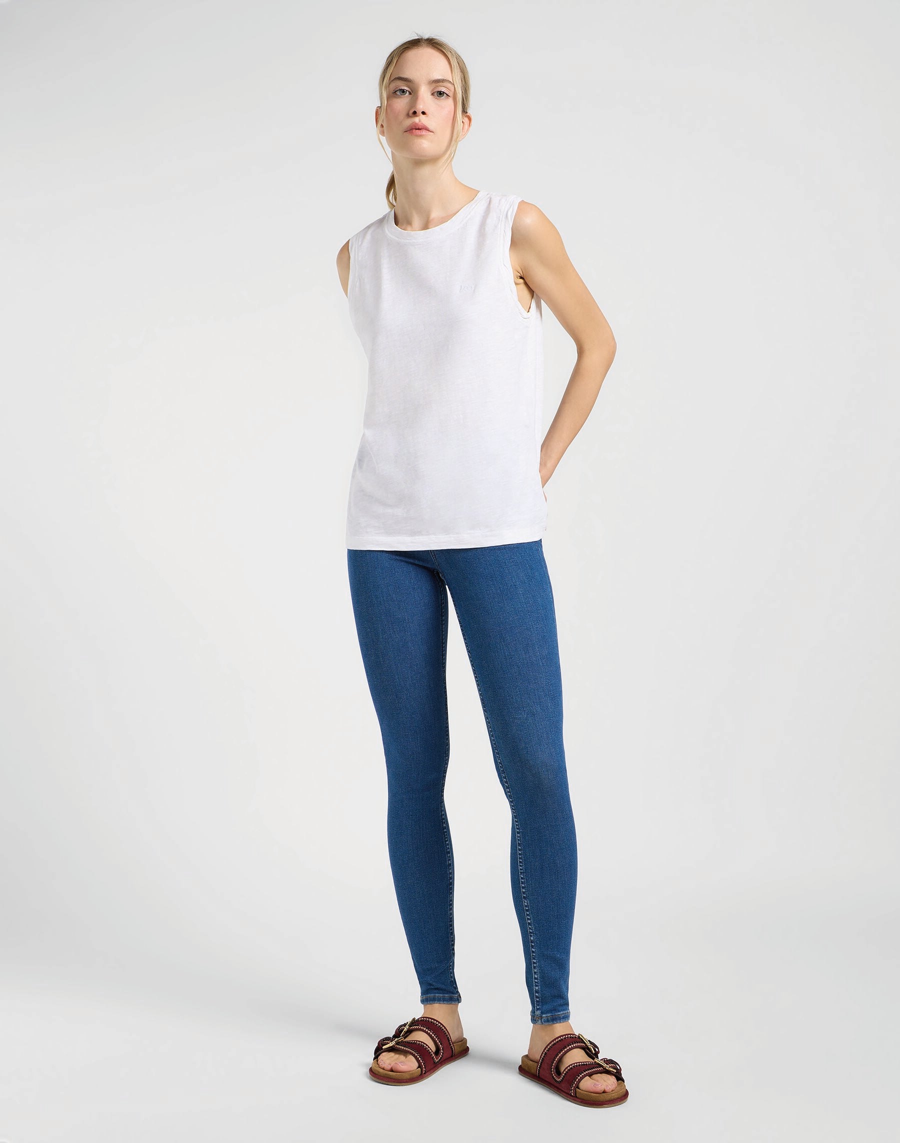 LEE SCARLETT HIGH clean riley - Coastal Sapphire Blue - 112363594 von LEE