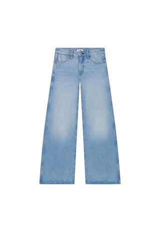 WRANGLER World Wide Schlaghose - Seaside Drift Blue - 112363612