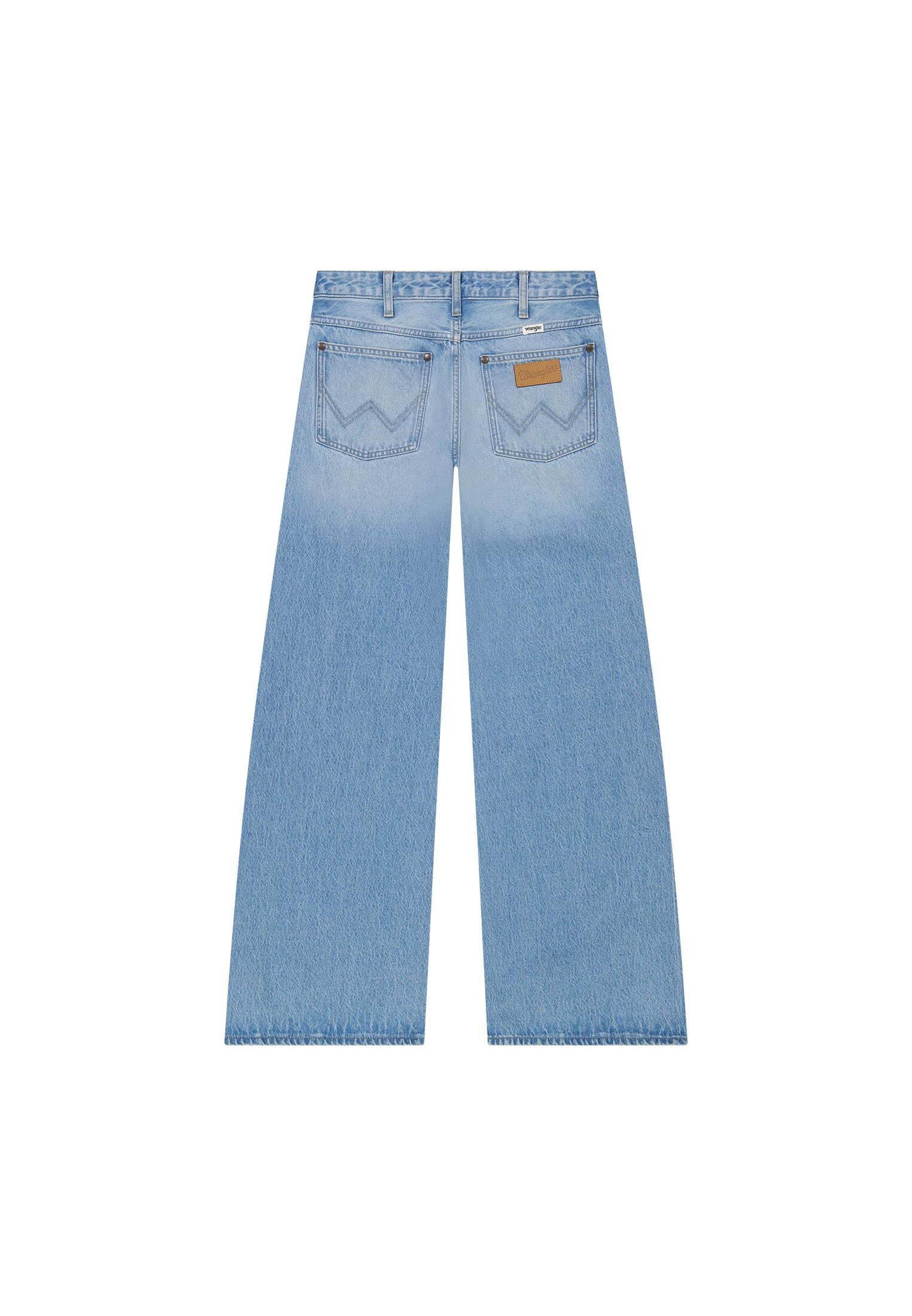 WRANGLER World Wide Schlaghose - Seaside Drift Blue - 112363612 von Wrangler