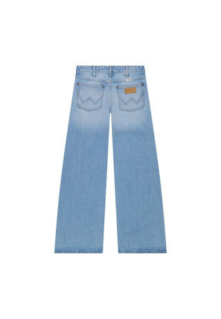 WRANGLER World Wide Schlaghose - Seaside Drift Blue - 112363612