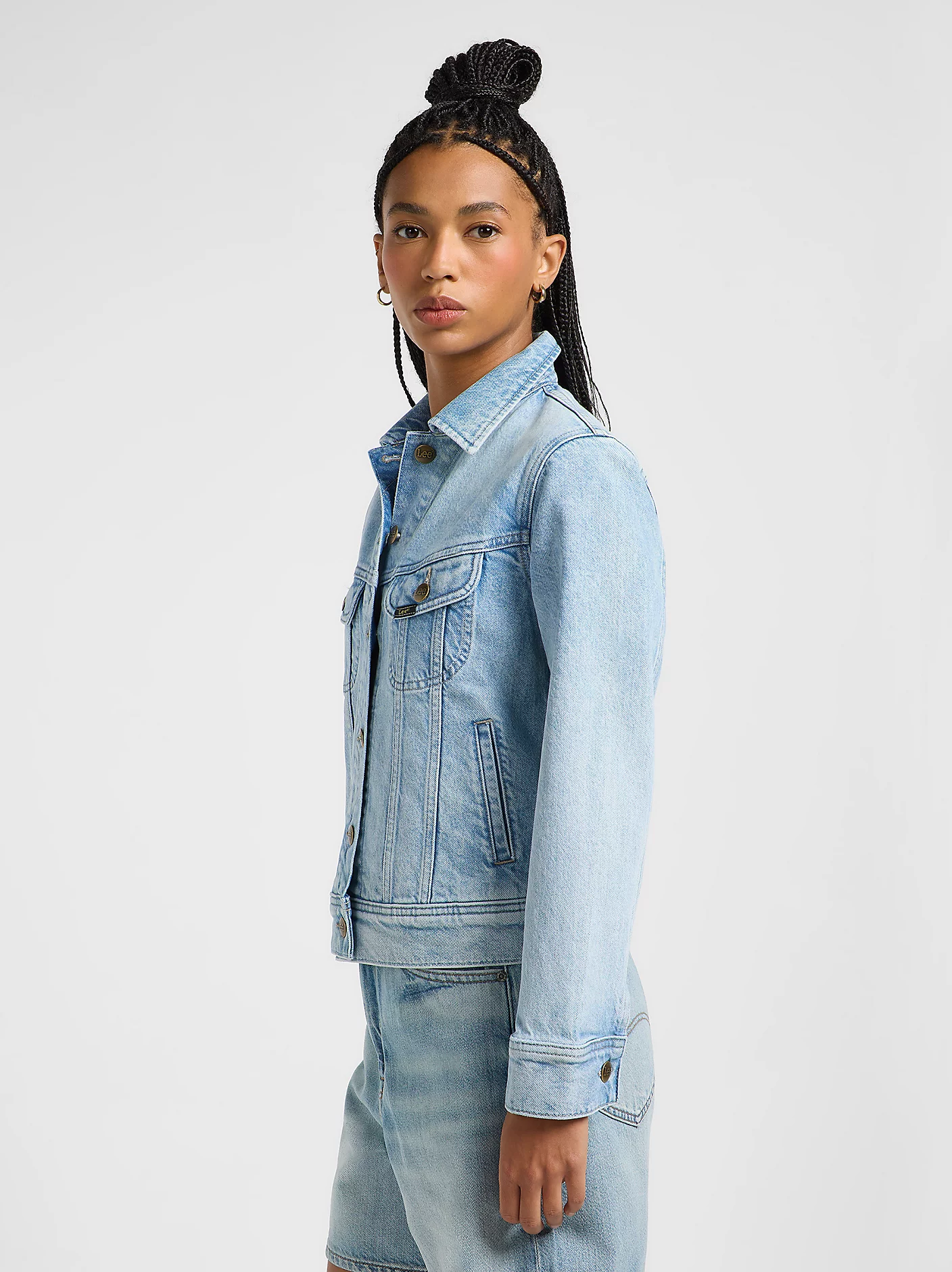 LEE RIDER JACKET Jeansjacke - Light Riviera Sky - 112363645 von LEE
