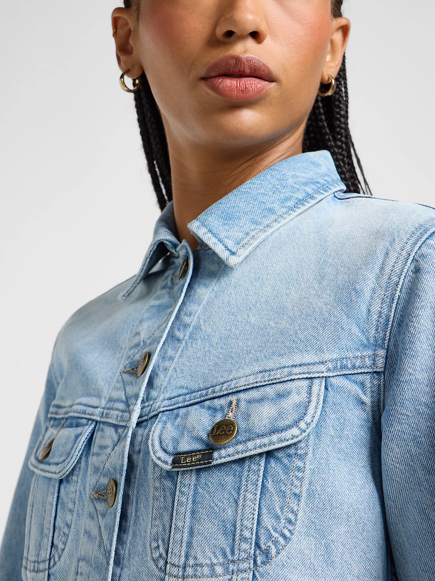 LEE RIDER JACKET Jeansjacke - Light Riviera Sky - 112363645