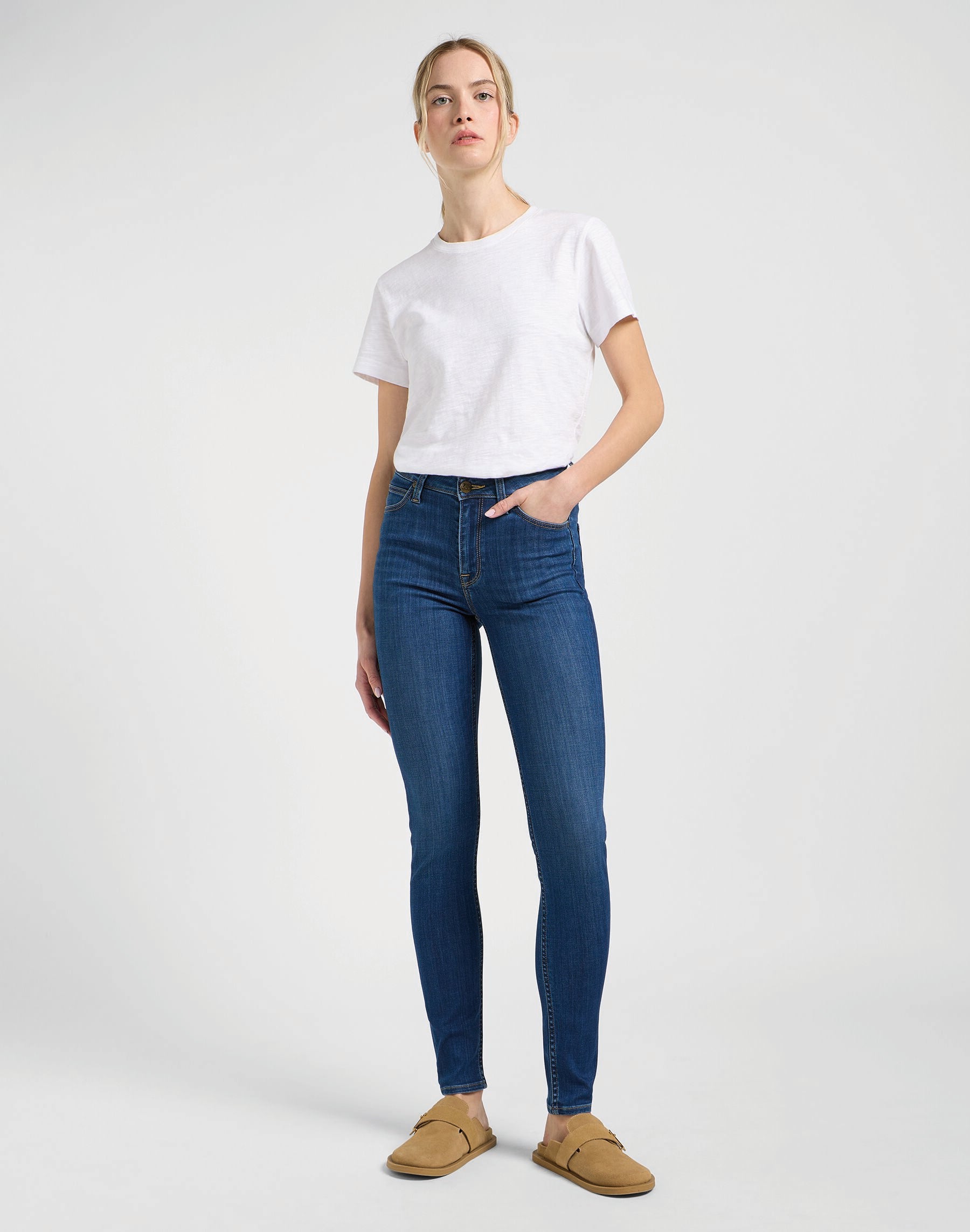 LEE Scarlett Skinny Jeans - Deep Atlantic Wash - 112363819 von LEE