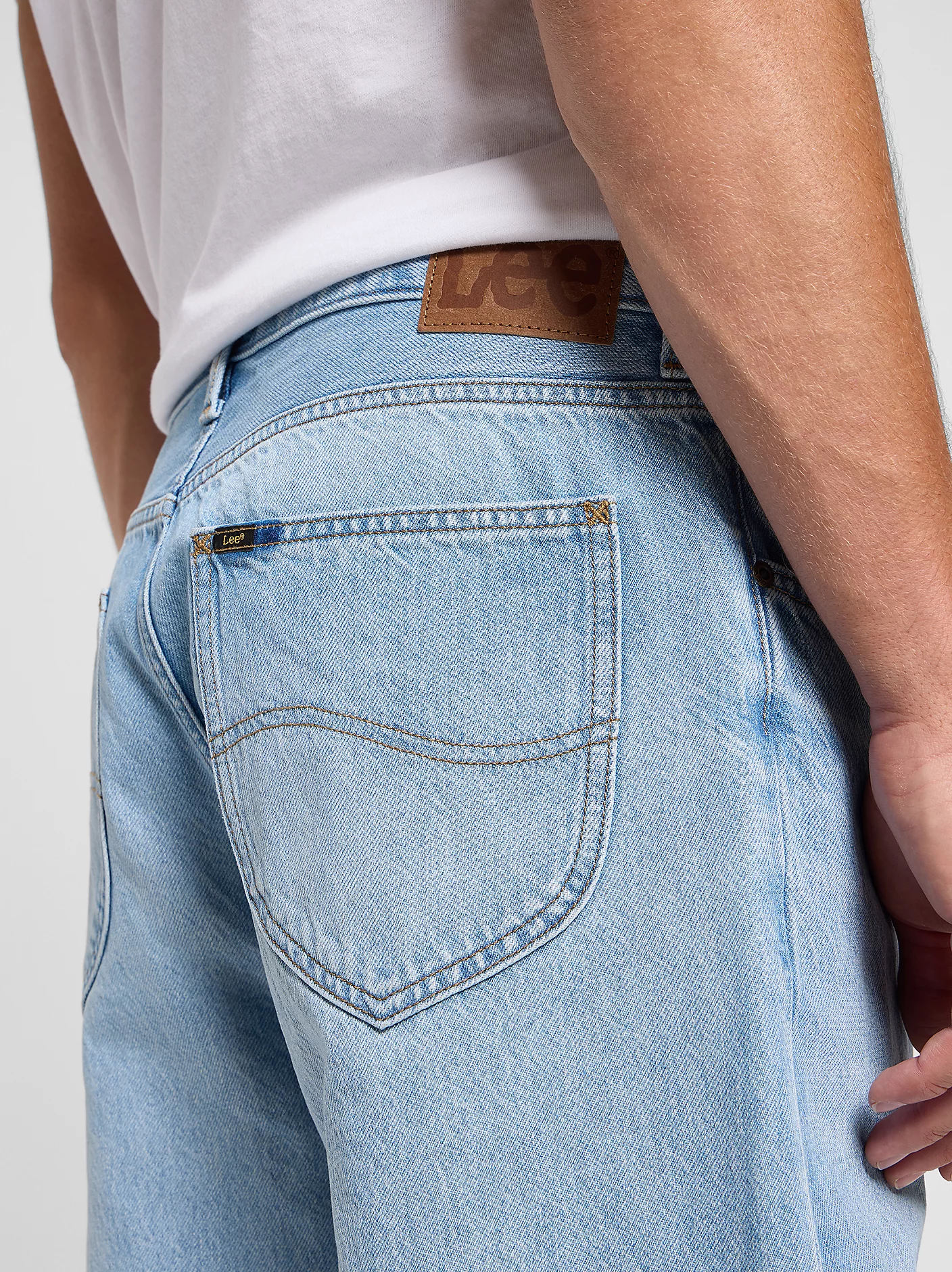 LEE ASHER Baggy Jeans - Frosted Sky Blue - 112364171 von LEE