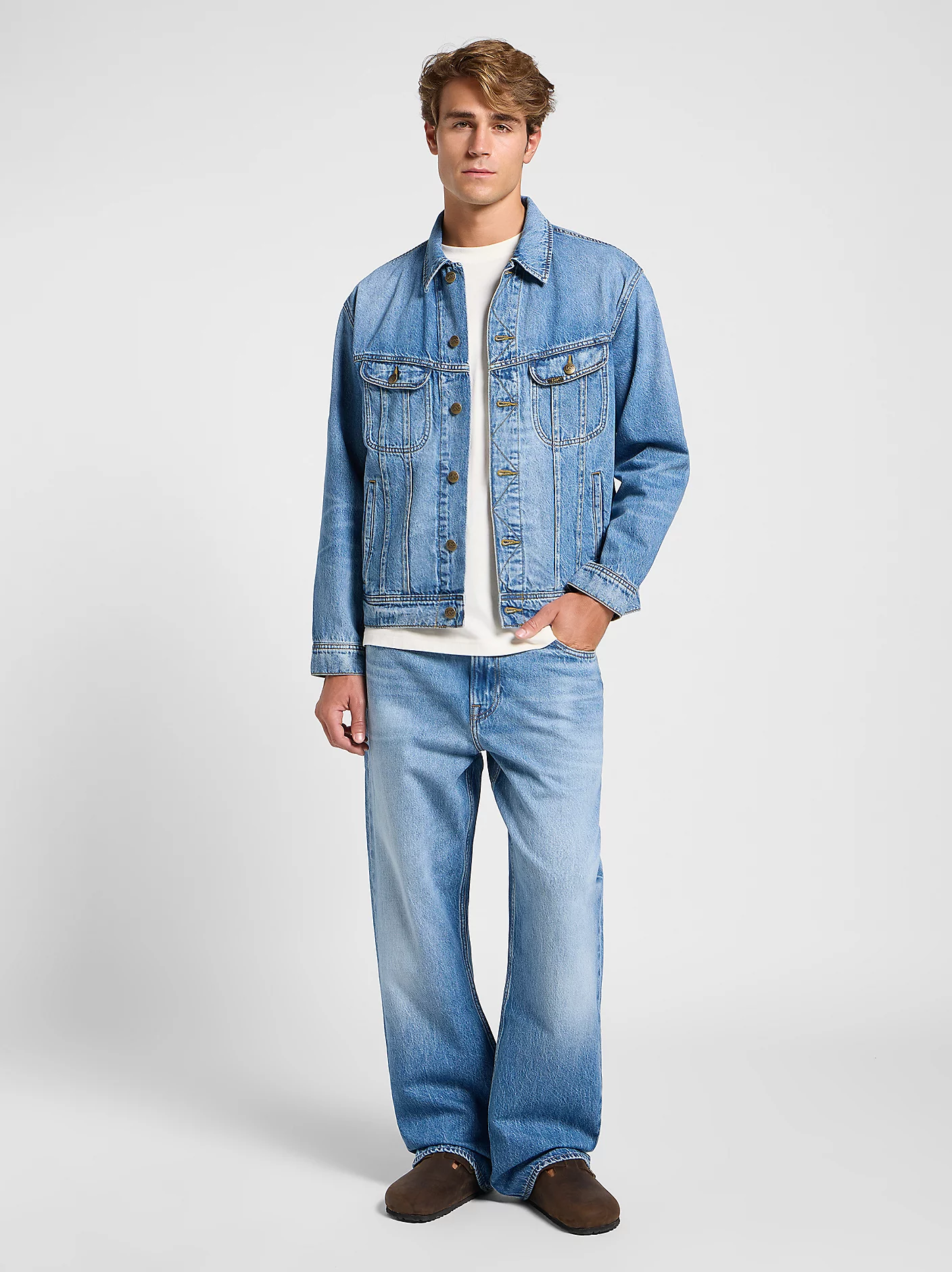 LEE ASHER Baggy Jeans - Moonlit Chambray - 112364173 von LEE