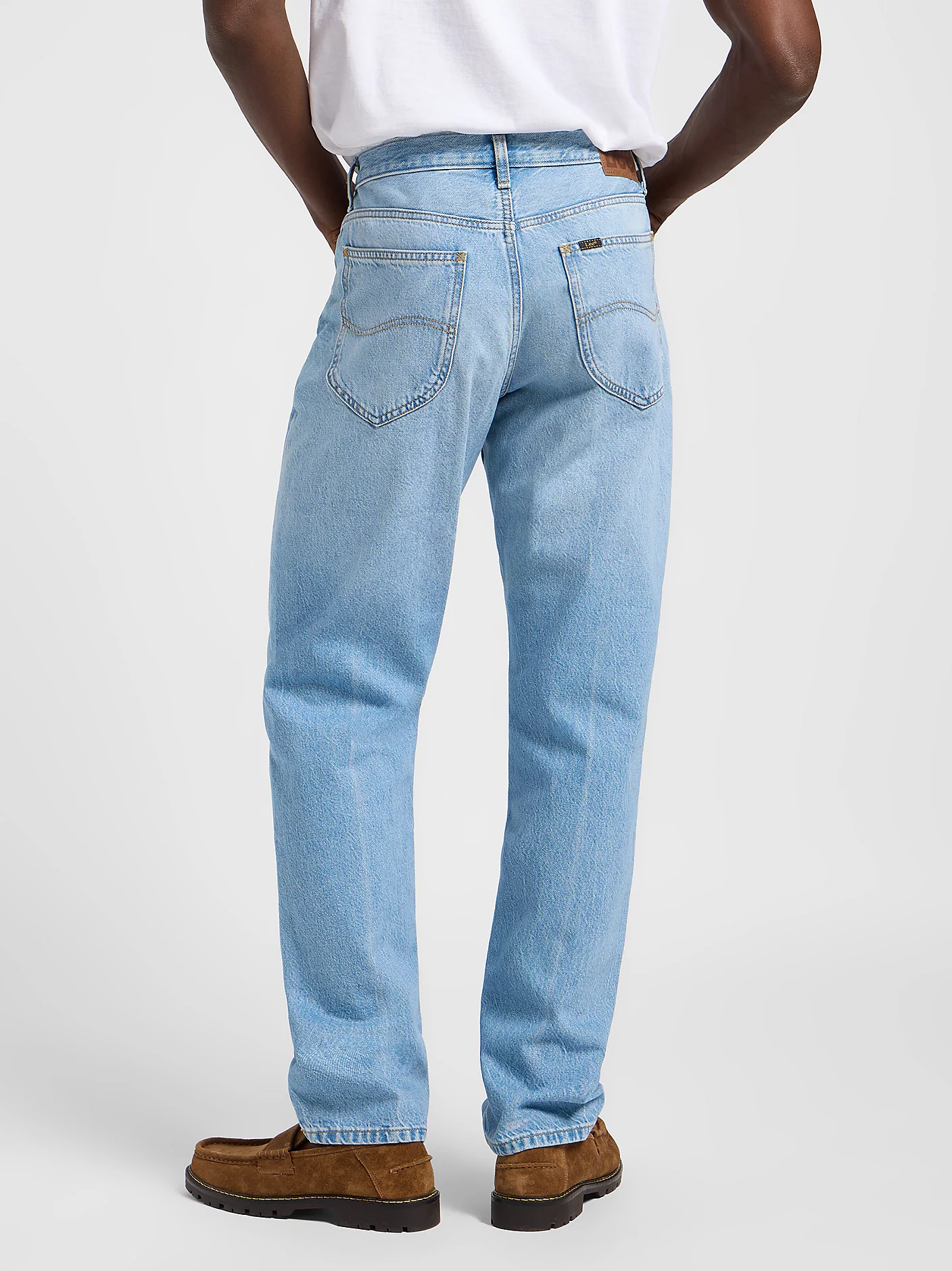 LEE Oscar Five Pocket - Skywood Wash Blue - 112364191