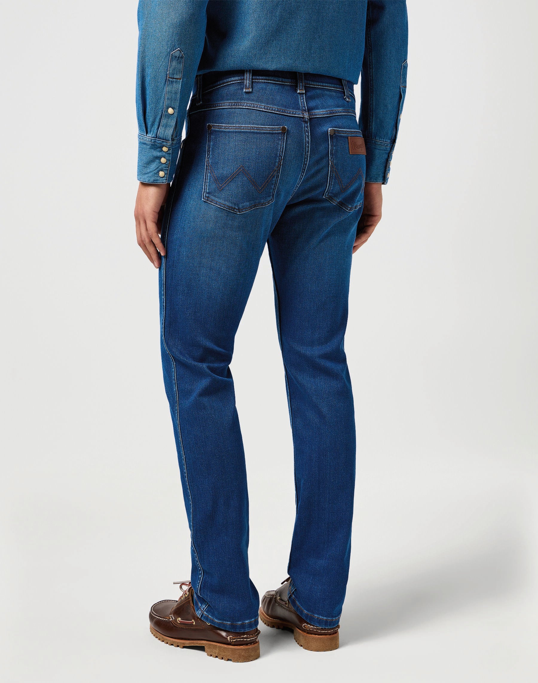 WRANGLER Greensboro Straight - Wildflower Riviera Blue - 112364419