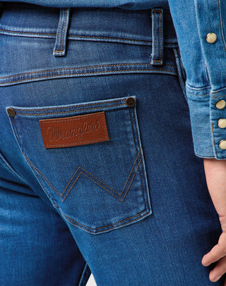 WRANGLER Greensboro Straight - Wildflower Riviera Blue - 112364419
