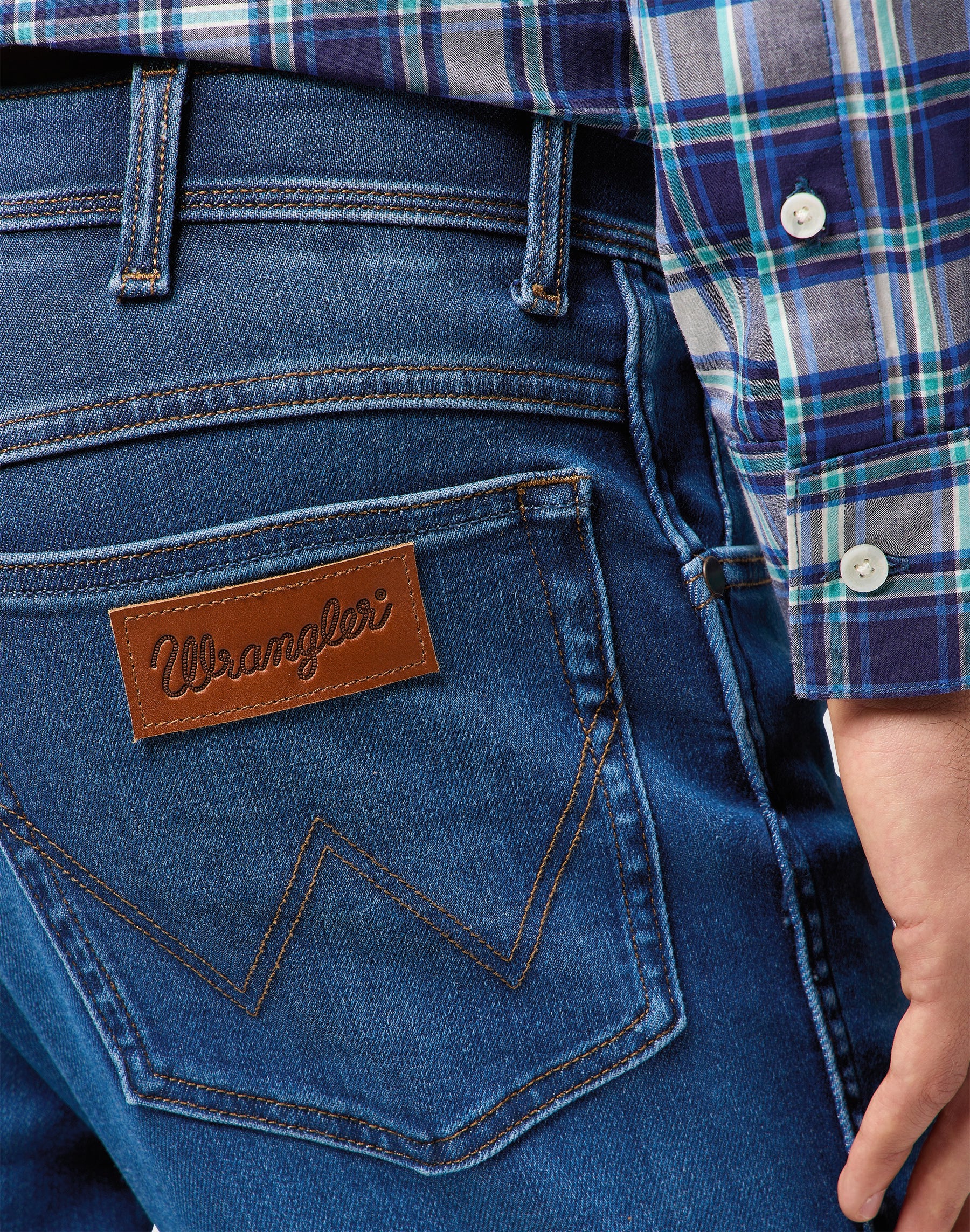 WRANGLER Texas Jeans - Coastal Harbor Blue - 112364455 von Wrangler