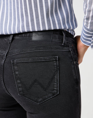 WRANGLER Bootcut Schlaghose - Velvet Night Blue - 112364507
