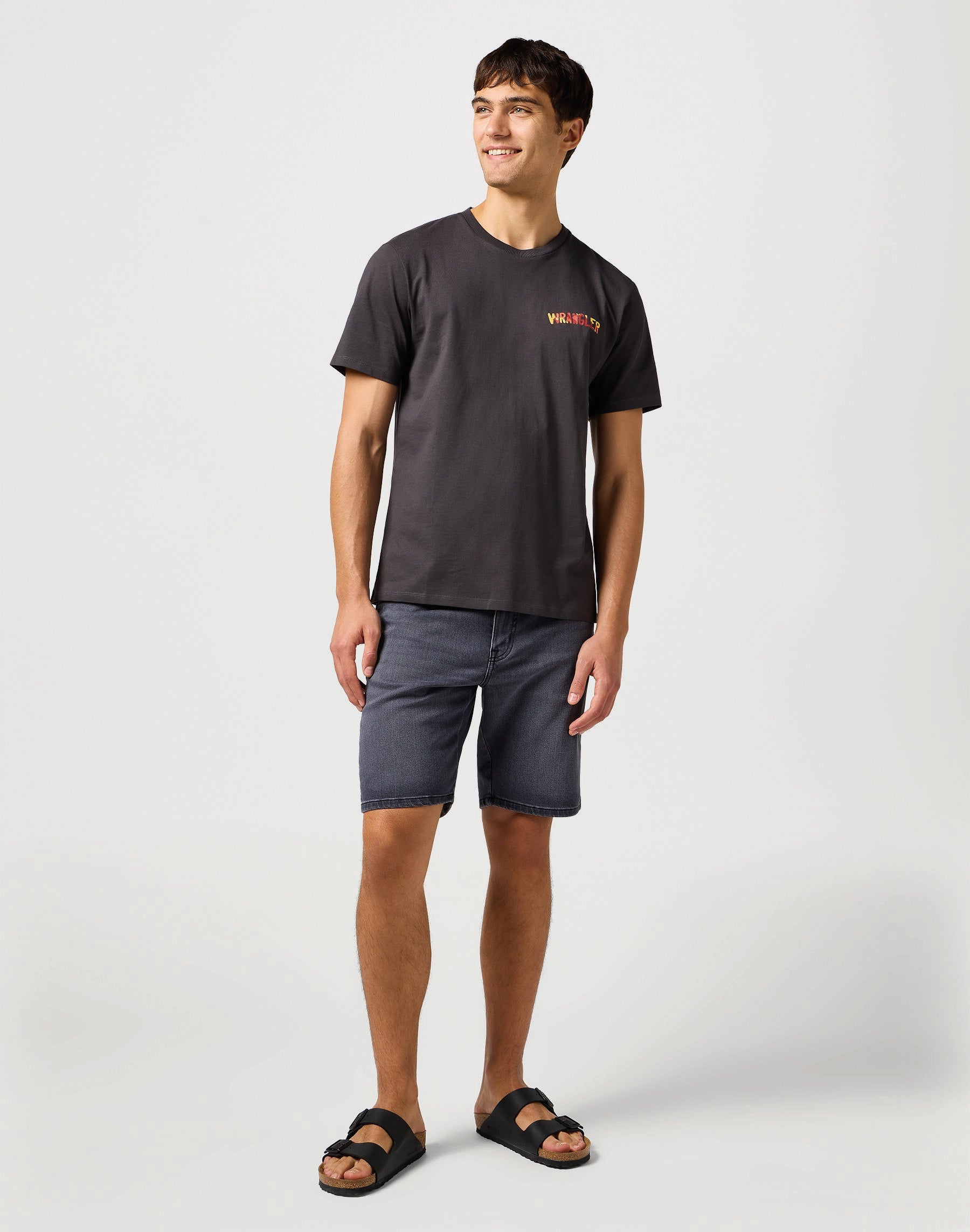 WRANGLER Texas Shorts - Deep Navy Grey - 112364833 von Wrangler