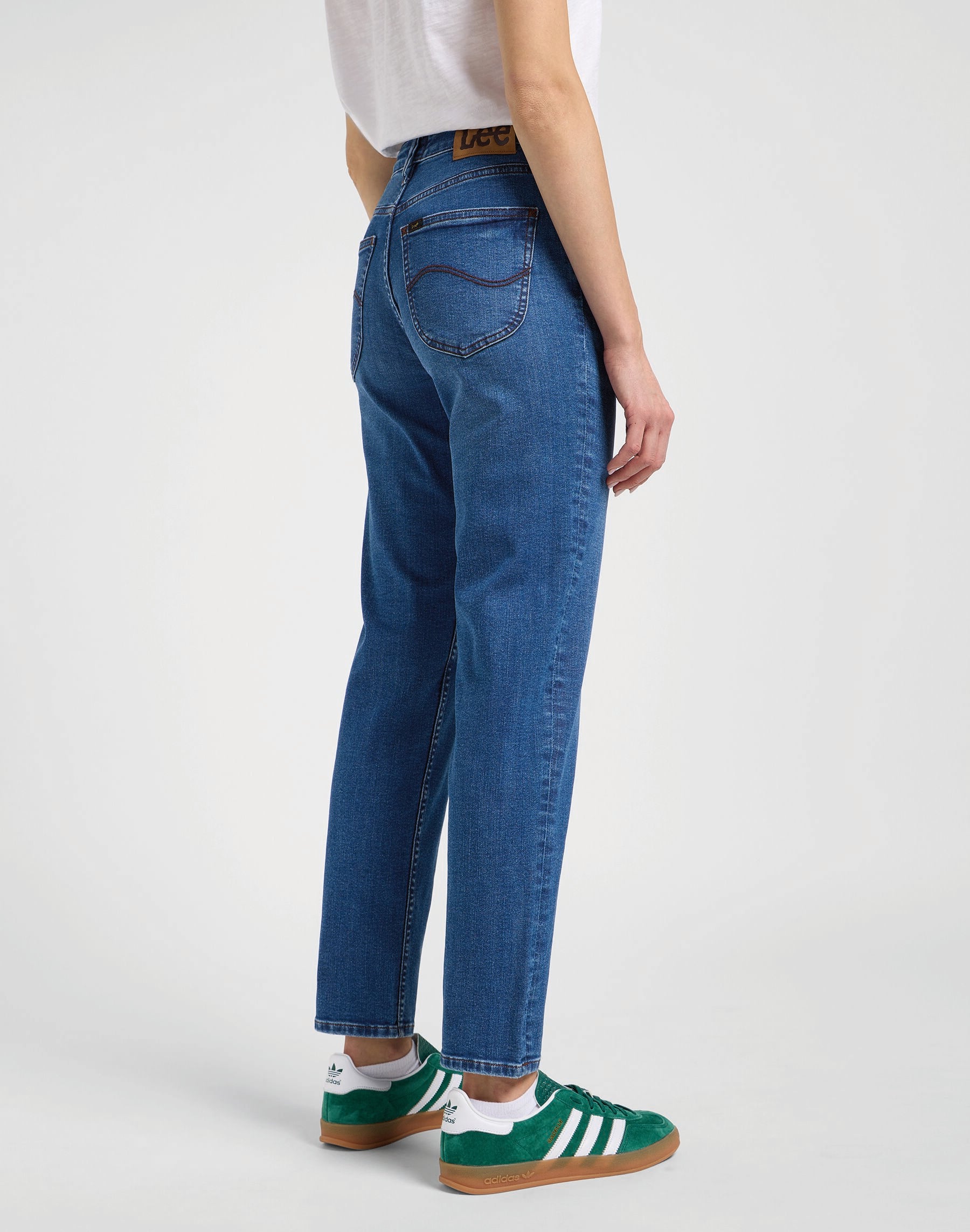 LEE CAROL hyper mid Straight Jeans - Electric Indigo Blue - 112365066 von LEE