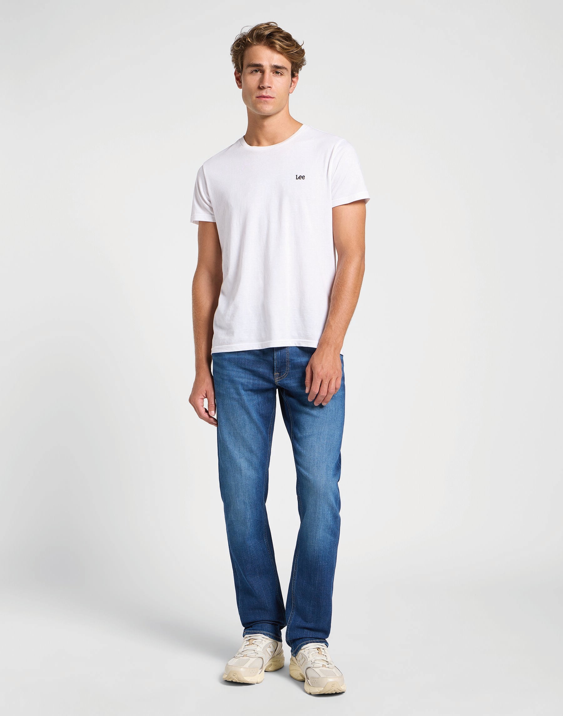 LEE DAREN ZIP FLY Straight Jeans - Ocean Tide Blue - 112365116 von LEE