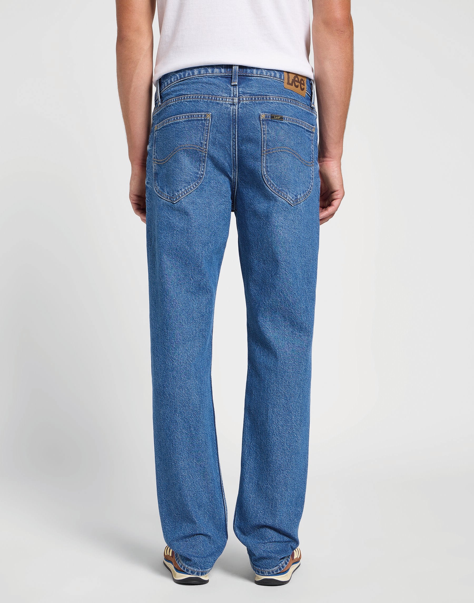 LEE WEST Straight Jeans - Harbor Haze Blue - 112368702