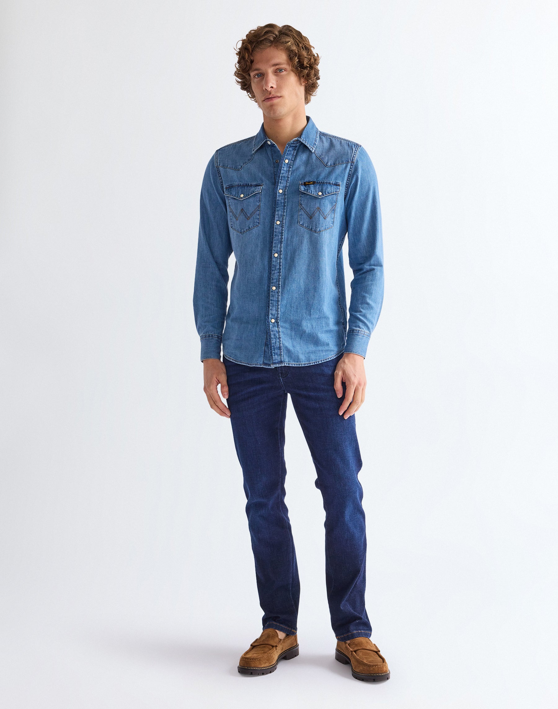 WRANGLER Texas Jeans - Midnight Wash Blue - 112370854 von Wrangler