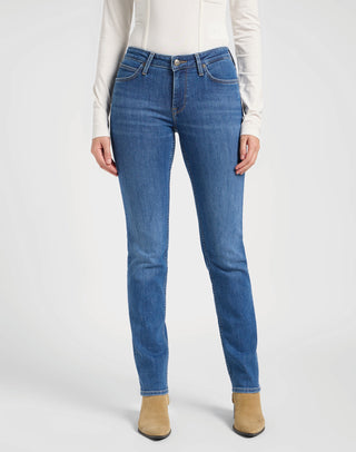 LEE Elly Five Pocket - Hidden Lagoon Blue - 112370903