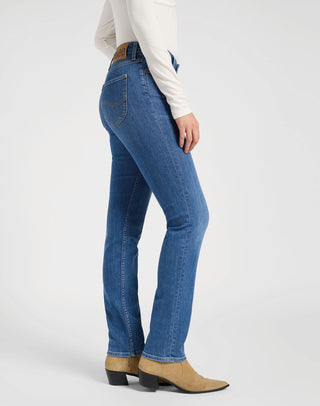 LEE Elly Five Pocket - Hidden Lagoon Blue - 112370903