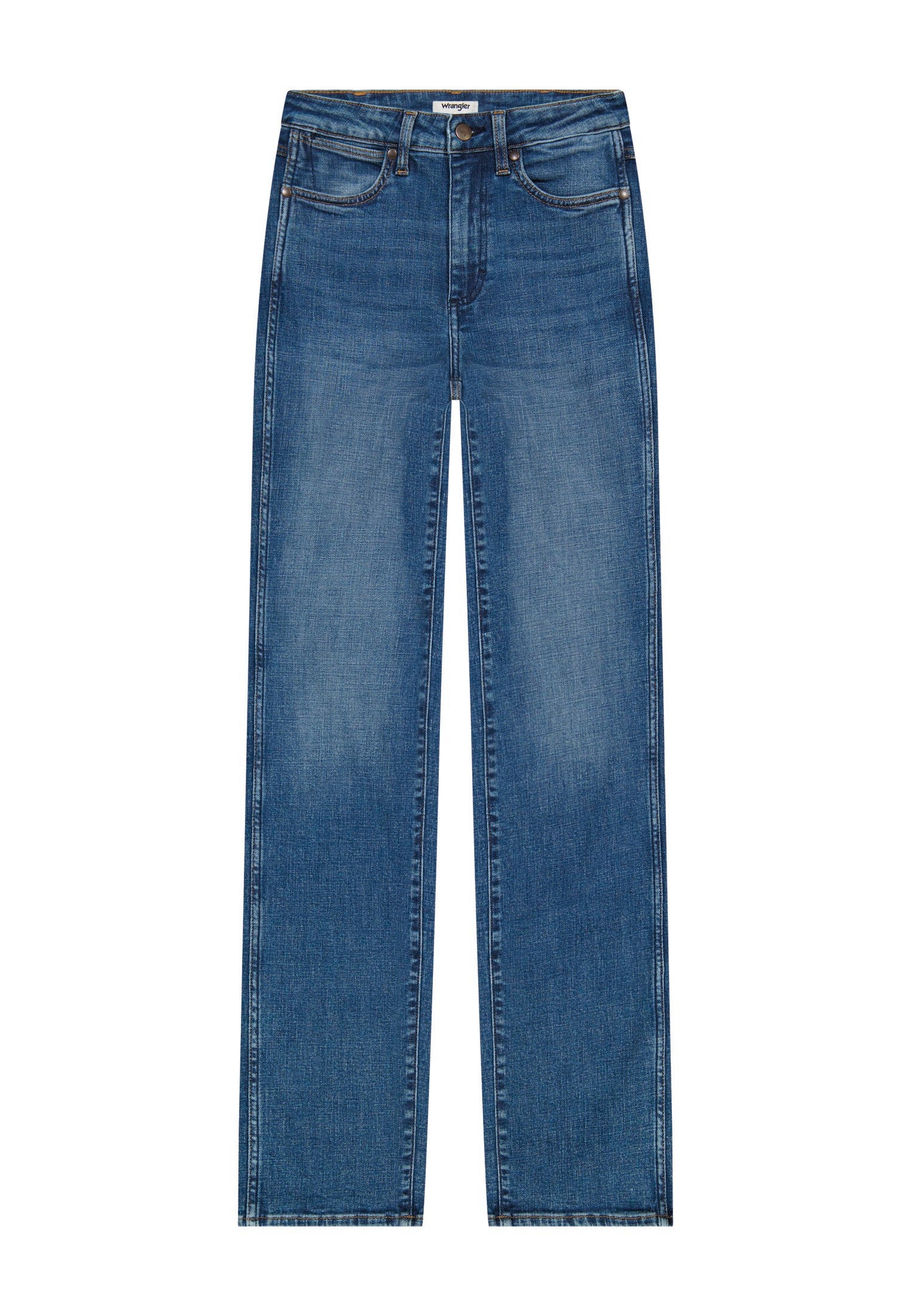 WRANGLER Straight cowboy crest - Cobalt Drift Blue - 112371166 von Wrangler