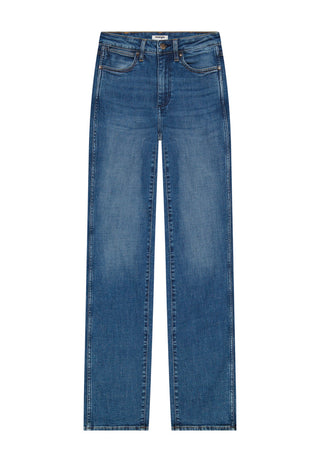 WRANGLER Straight cowboy crest - Cobalt Drift Blue - 112371166