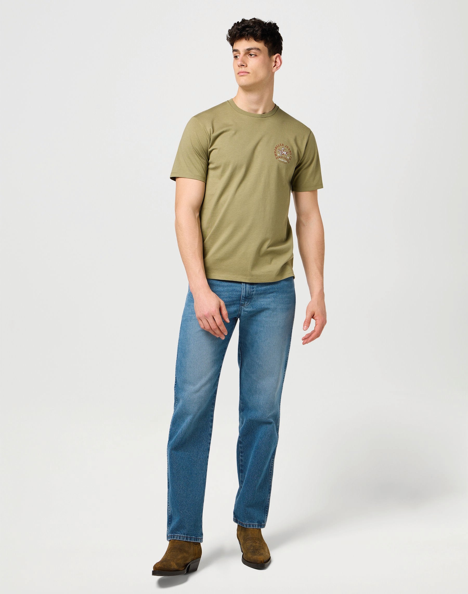WRANGLER 13MWZ Cowboy Cowboy Cut® - Shoreline Indigo Blue - 112371511 von Wrangler