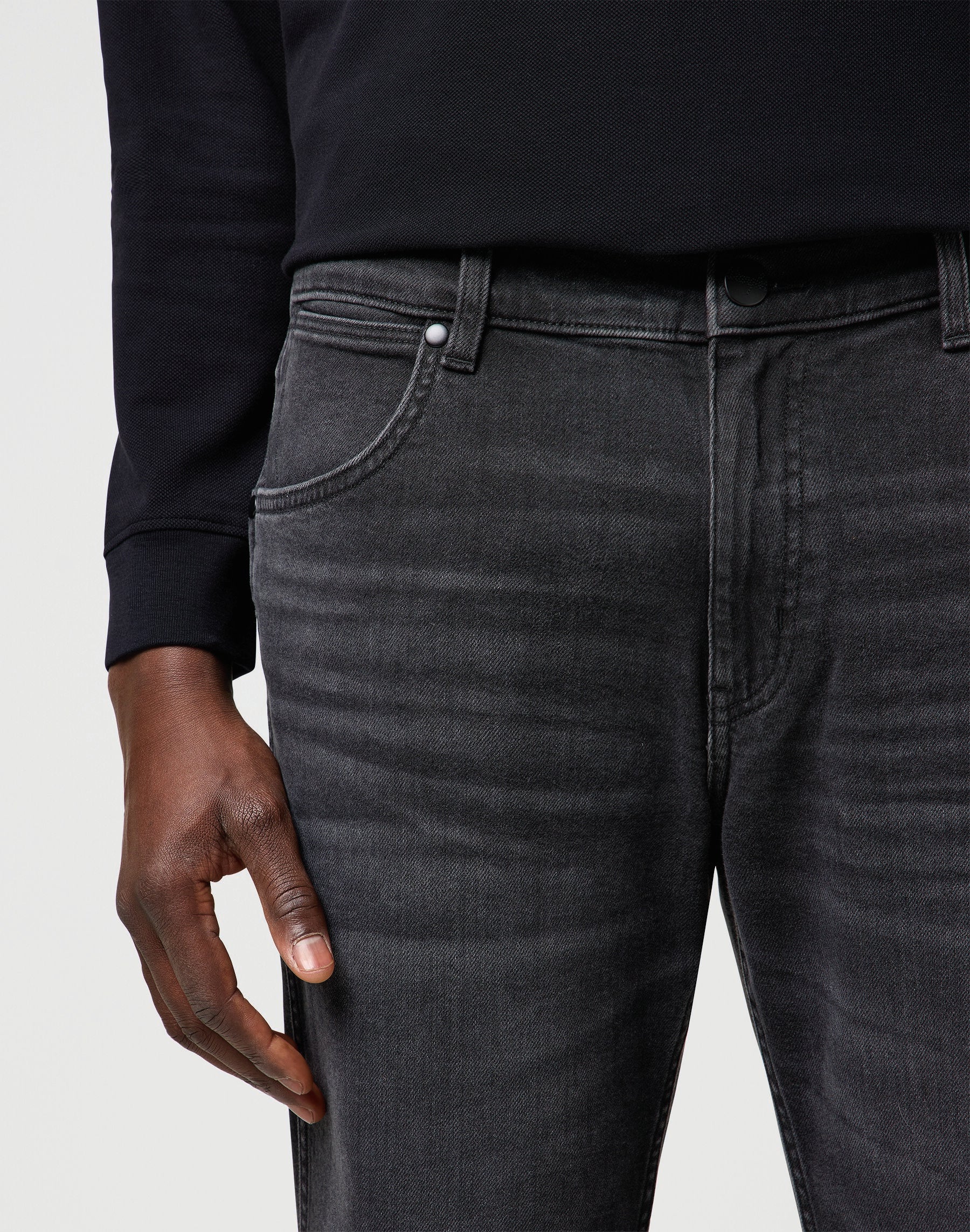 WRANGLER Greensboro Herren Jeans - Midnight Slate - 112371640 von Wrangler