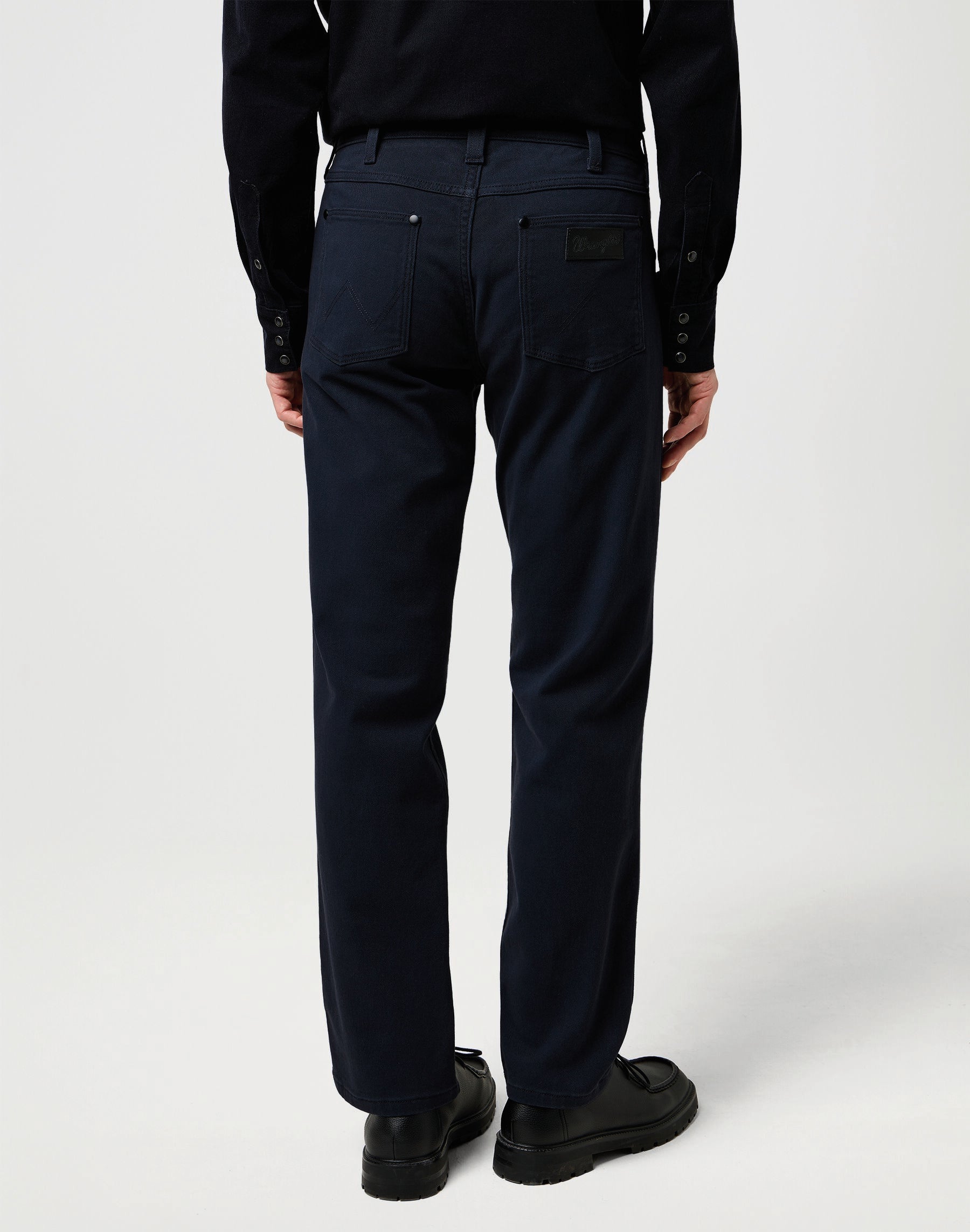 WRANGLER GREENSBORO Straight Jeans - Indigo Night Blue - 112372417