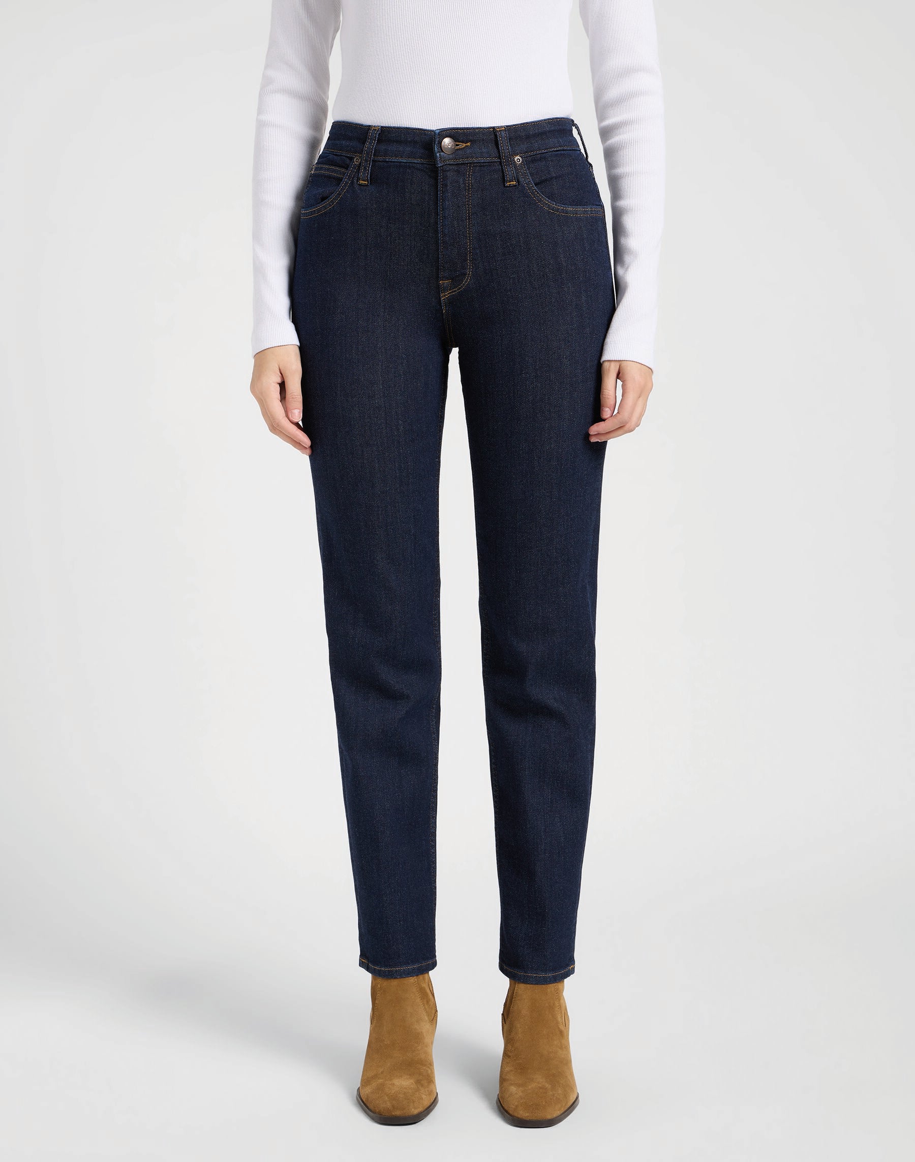 LEE CAROL straight Jeans - Deep Slate Indigo - 112372650