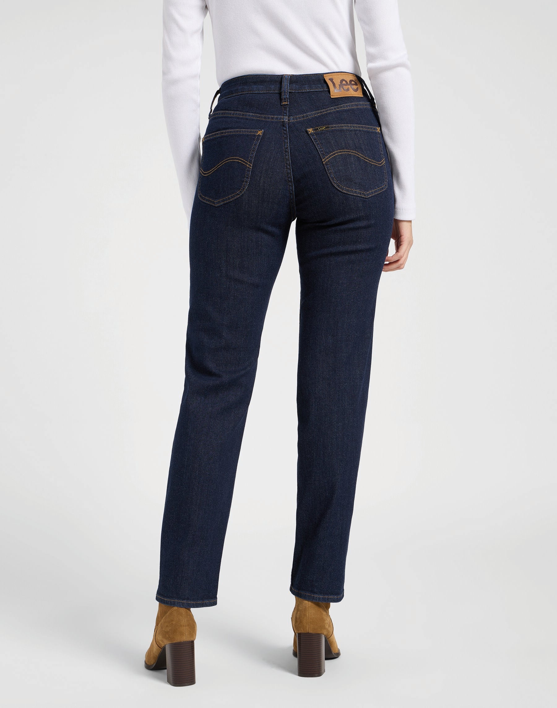 LEE CAROL straight Jeans - Deep Slate Indigo - 112372650