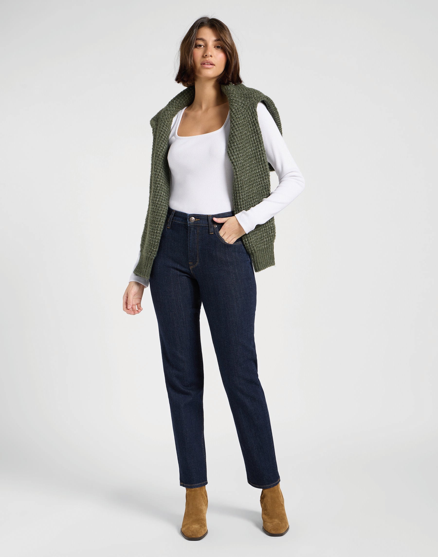 LEE CAROL straight Jeans - Deep Slate Indigo - 112372650 von LEE
