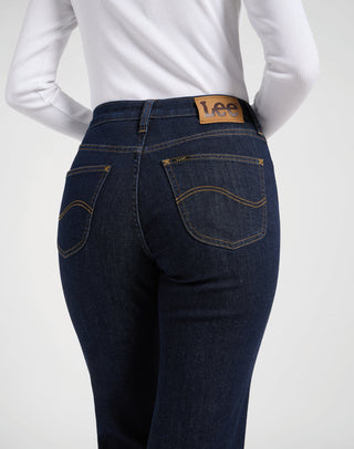 LEE CAROL straight Jeans - Deep Slate Indigo - 112372650