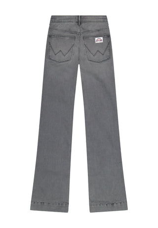 WRANGLER Flare Schlaghose - Frosted Slate Blue - 112373015