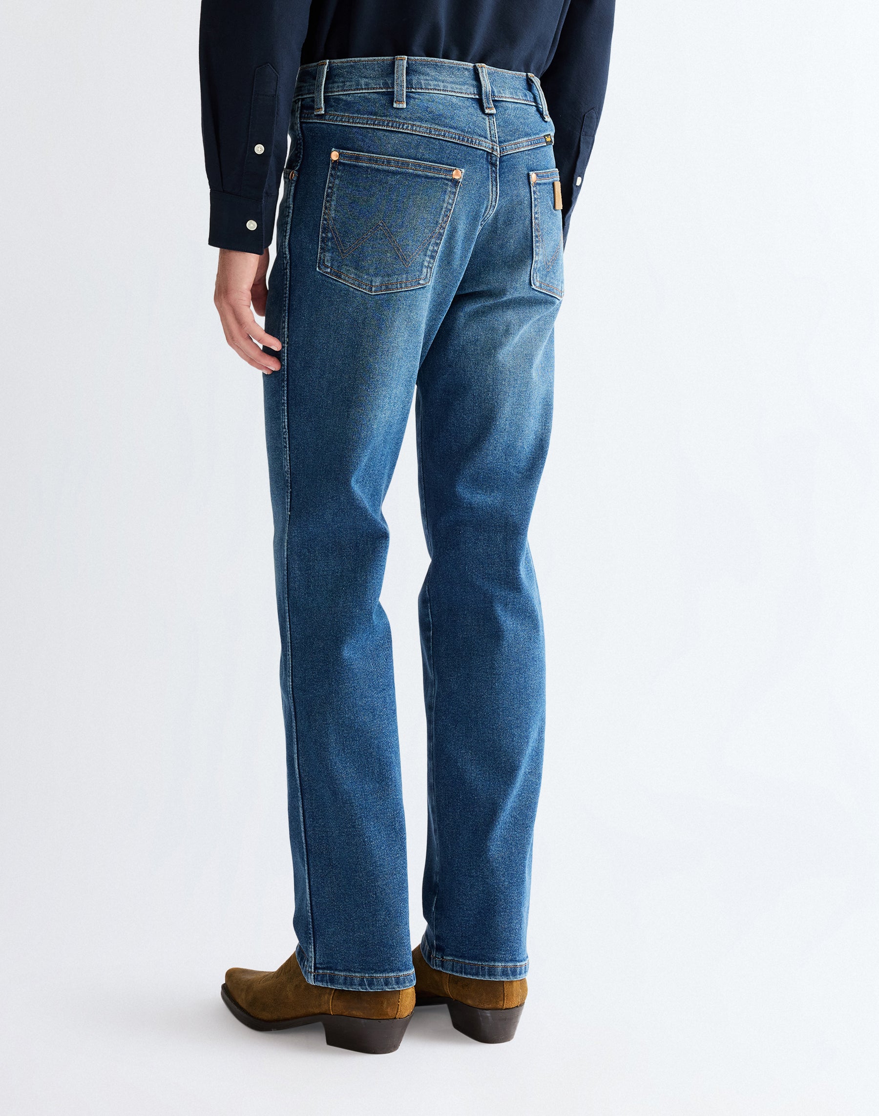 WRANGLER WRANCHER Bootcut Jeans - Midnight Harbor Blue - 112373028