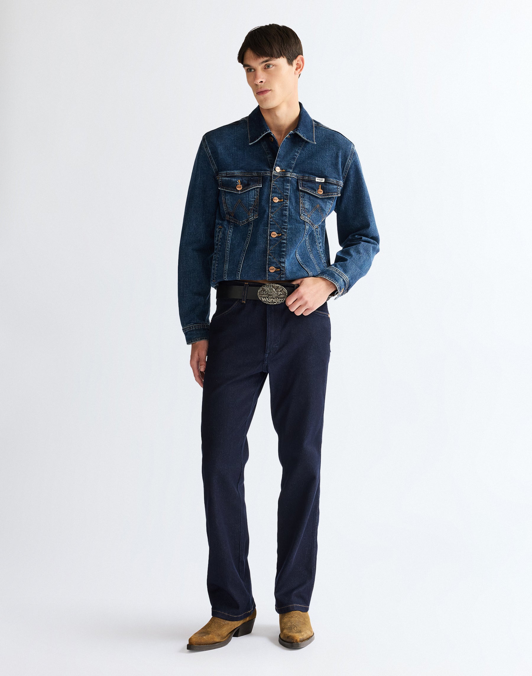 WRANGLER WRANCHER Bootcut - Midnight Indigo Wash - 112373029 von Wrangler