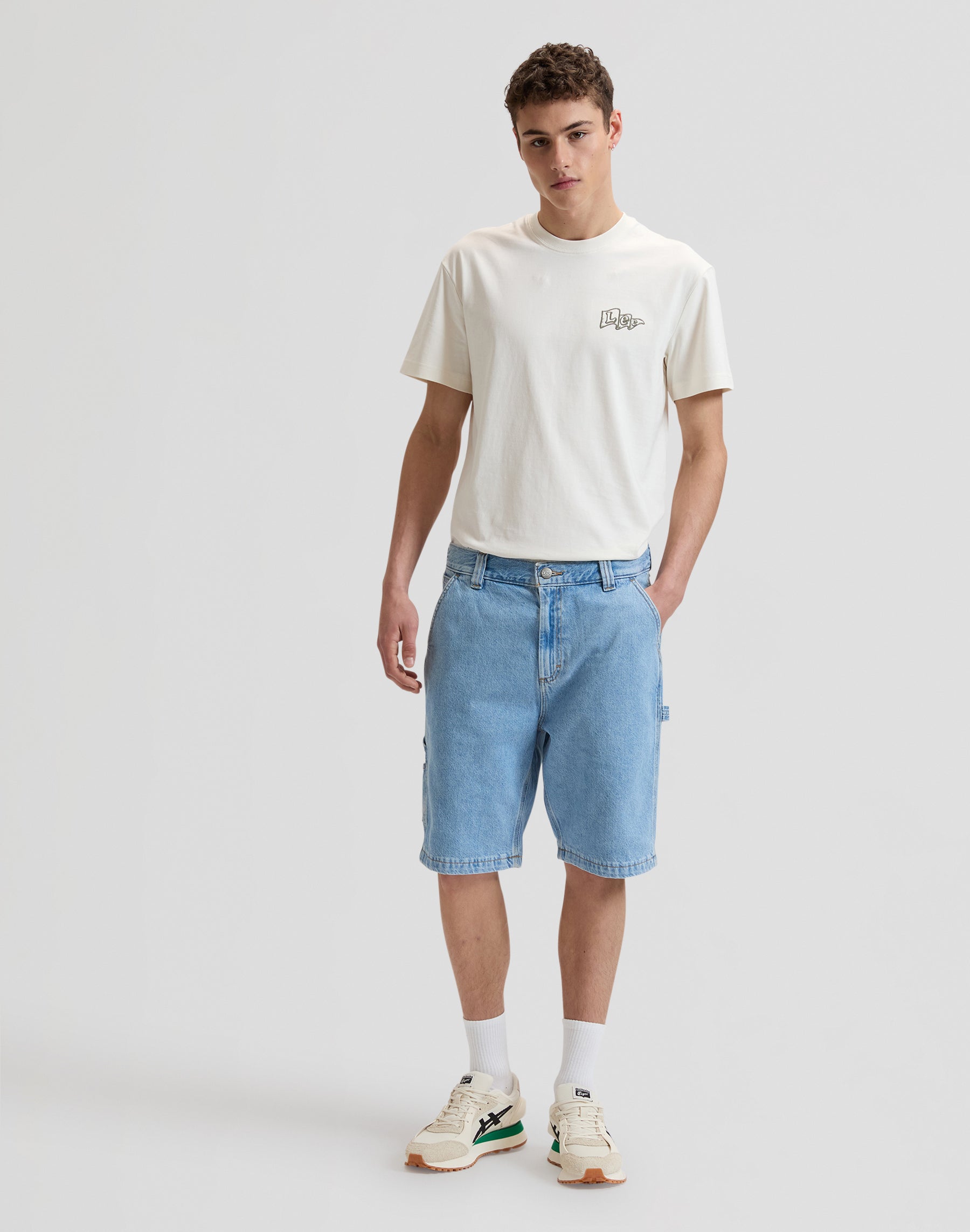 LEE CARPENTER SHORT light blue 112376358 von LEE