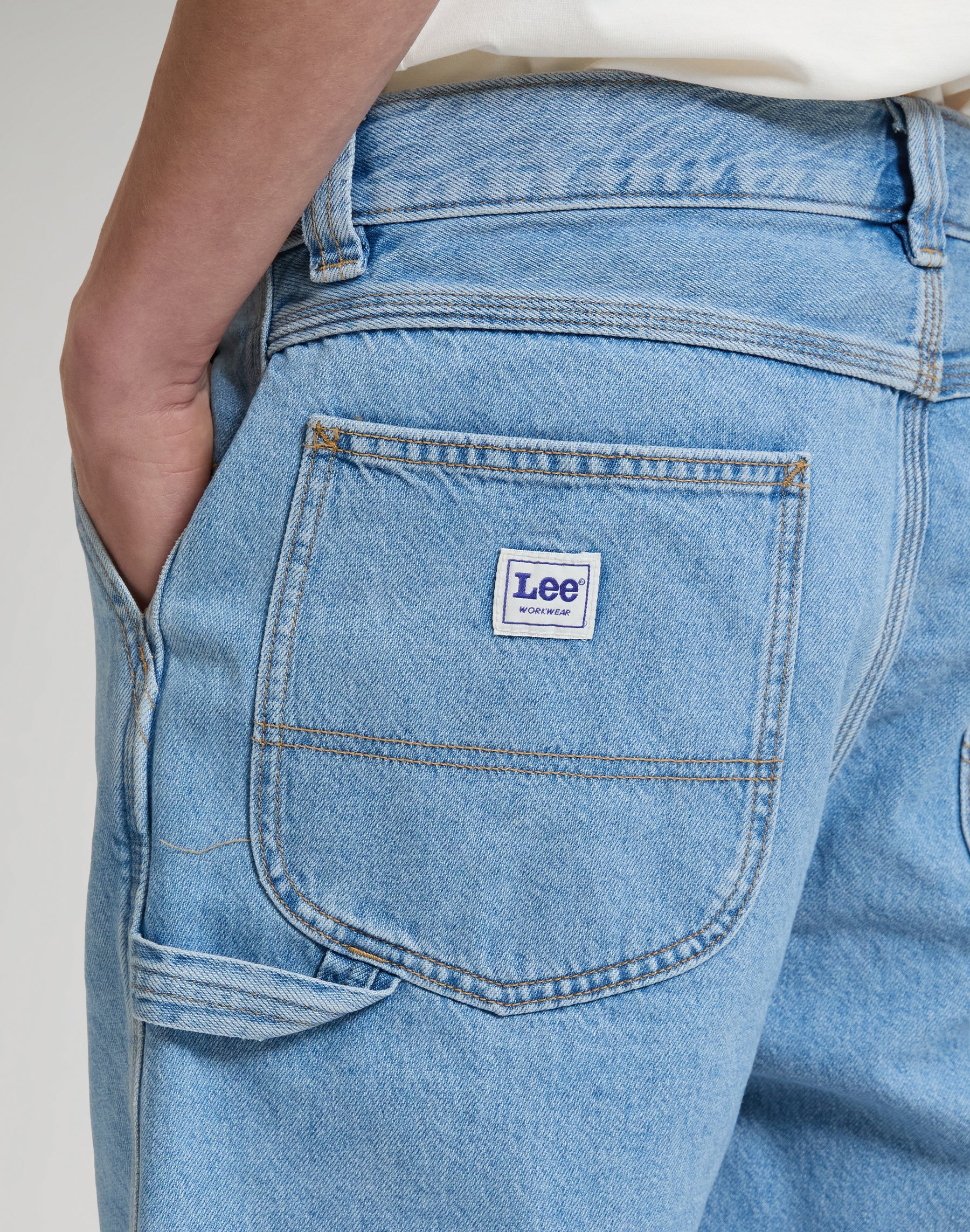 LEE CARPENTER SHORT light blue 112376358 von LEE