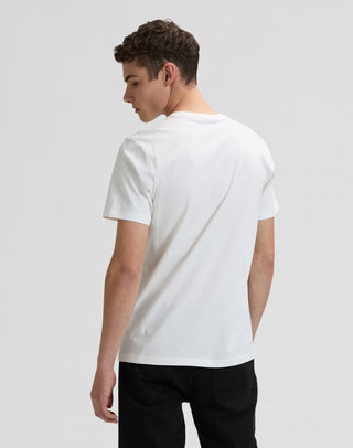 LEE Patch Logo Tee T-Shirt - Ivory Mist White - 112376605