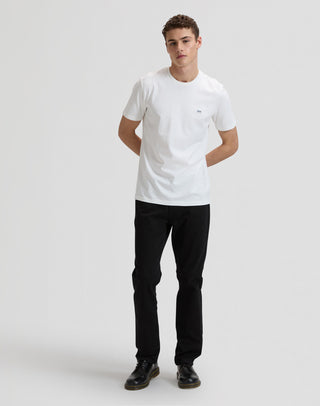 LEE Patch Logo Tee T-Shirt - Ivory Mist White - 112376605