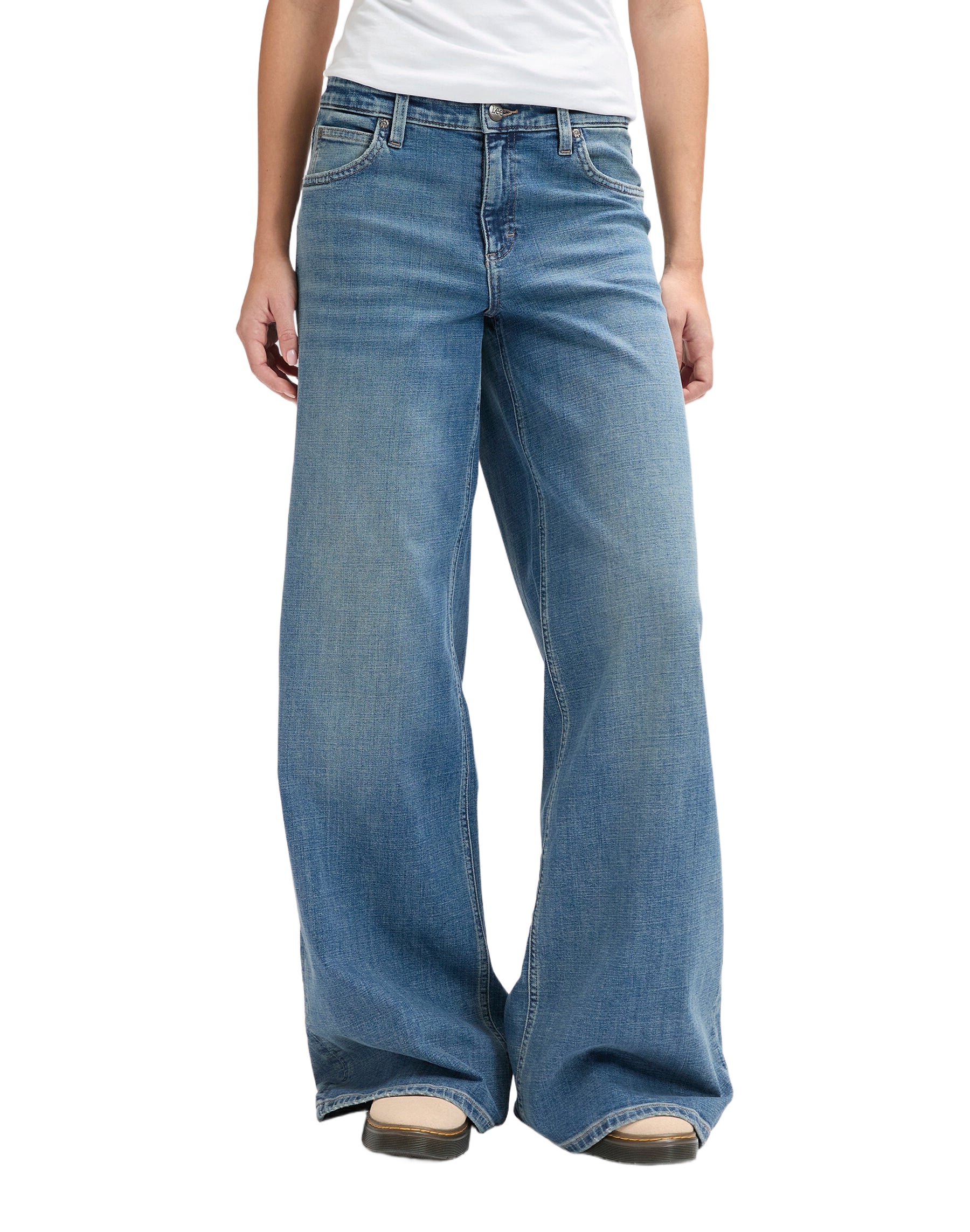 LEE Hope Baggy - Icy Lagoon Blue - 112376716