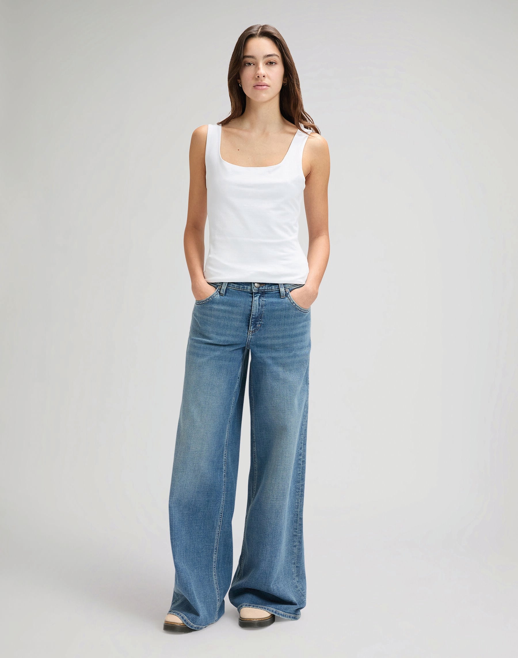 LEE Hope Baggy - Icy Lagoon Blue - 112376716 von LEE