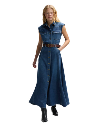 LEE MAXI WESTERN DRESS dark magic 112376938
