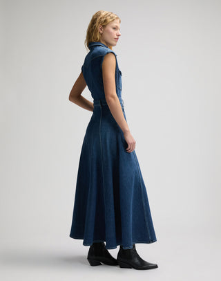 LEE MAXI WESTERN DRESS dark magic 112376938