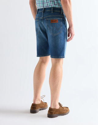 WRANGLER TEXAS SHORTS stormforge blue 112377789 - TOUGHLITE
