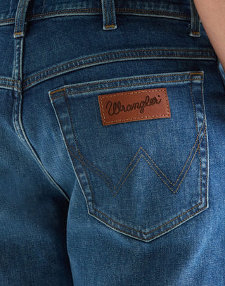 WRANGLER TEXAS SHORTS stormforge blue 112377789 - TOUGHLITE