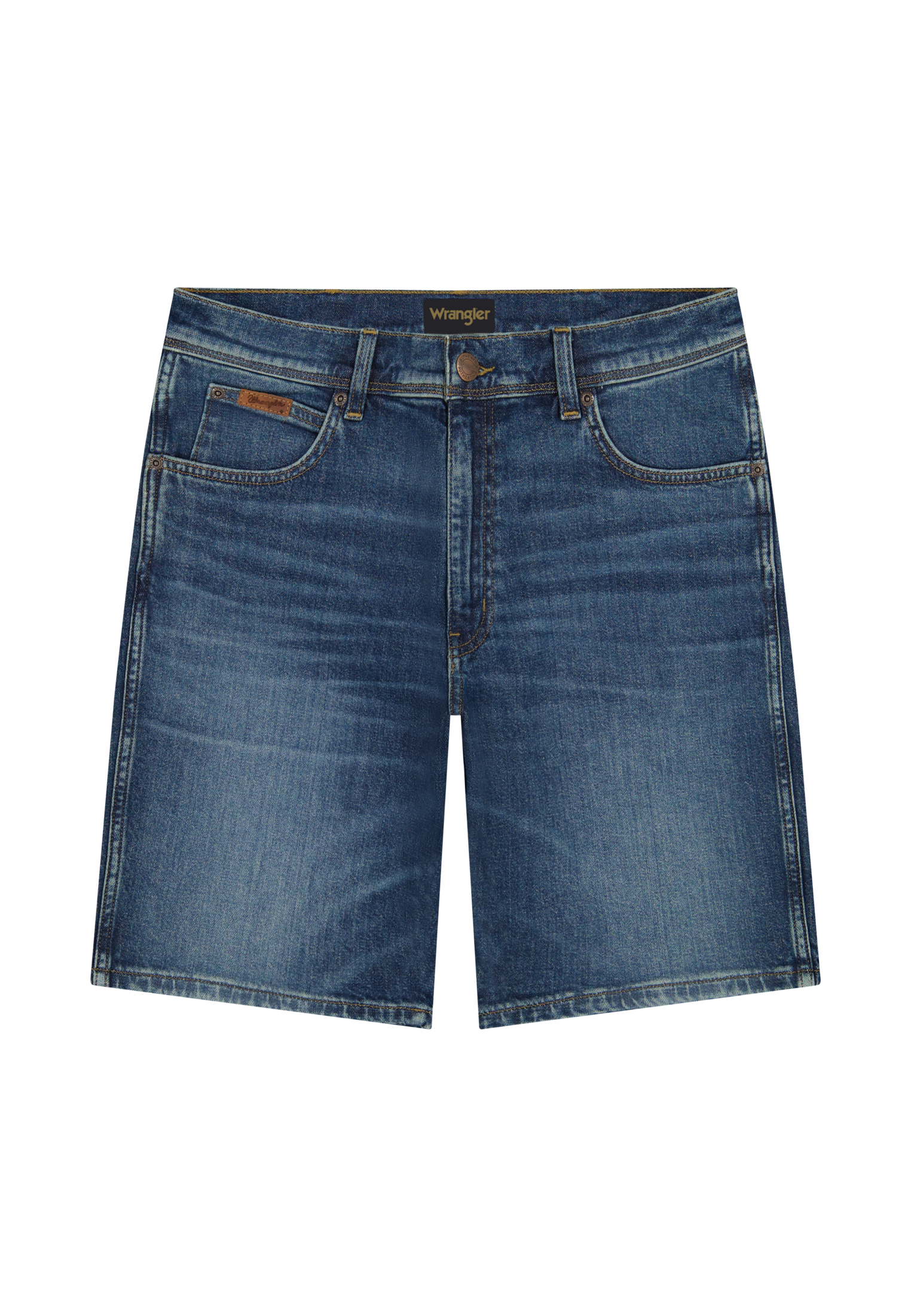 WRANGLER TEXAS SHORTS stormforge blue 112377789 - TOUGHLITE von Wrangler