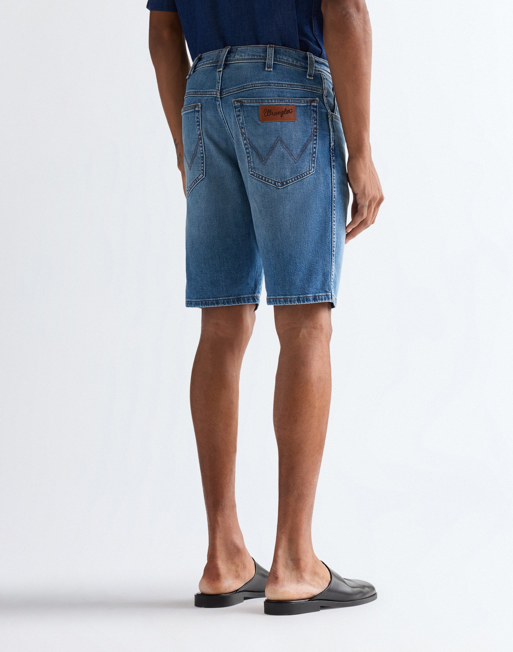 WRANGLER TEXAS SHORTS habor blue 112377790 - TOUGHLITE von Wrangler